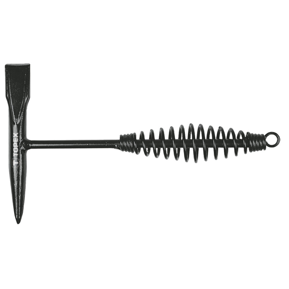Młotek spawalniczy 300 g, trzonek metalowy Młotek spawalniczy 300 g, trzonek metalowy