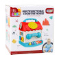 Utbildningshus Interaktiv kloss Rassel Sorter Ljud Färgglad
