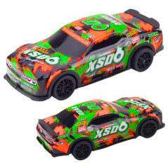 Racerbil XS06 Ljusdriven Ljudeffekter Orange Blå