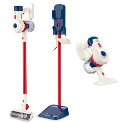 Vertikal dammsugare Städset för barn Ljus- och ljudstation Vit