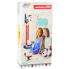 Vertikal dammsugare Städset för barn Ljus- och ljudstation Vit