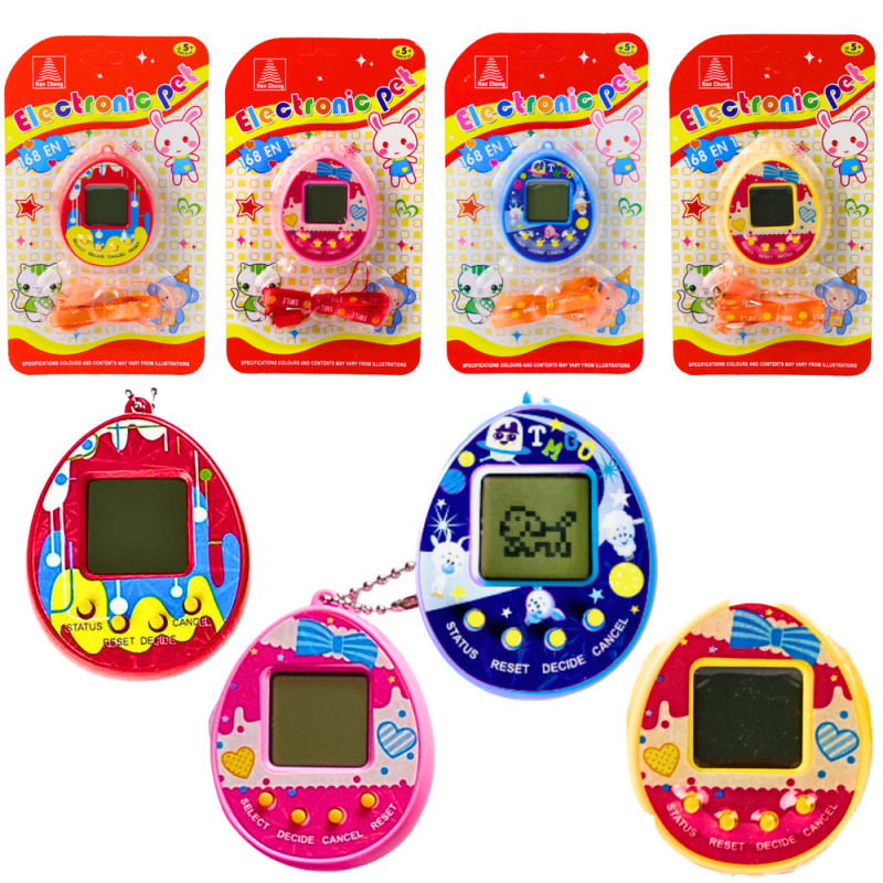 Tamagotchi-spel Elektroniskt Virtuellt Husdjur Som Halsband Mix