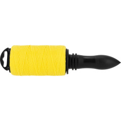 Murarsnöre med handtag, gul, 100m, pp, proline
