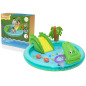 Uppblåsbar Leksaksplan Krokodil 224 x 181 x 72 cm Bestway 53166