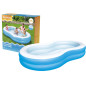 Uppblåsbar pool 262 x 157 x 46 cm Bestway 54117