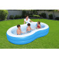 Uppblåsbar pool 262 x 157 x 46 cm Bestway 54117