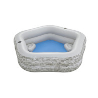 Uppblåsbar trädgårds pool 213x 206x 53 cm Bestway 54423