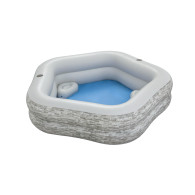 Uppblåsbar trädgårds pool 213x 206x 53 cm Bestway 54423