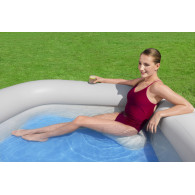 Uppblåsbar trädgårds pool 213x 206x 53 cm Bestway 54423