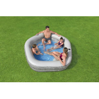 Uppblåsbar trädgårds pool 213x 206x 53 cm Bestway 54423