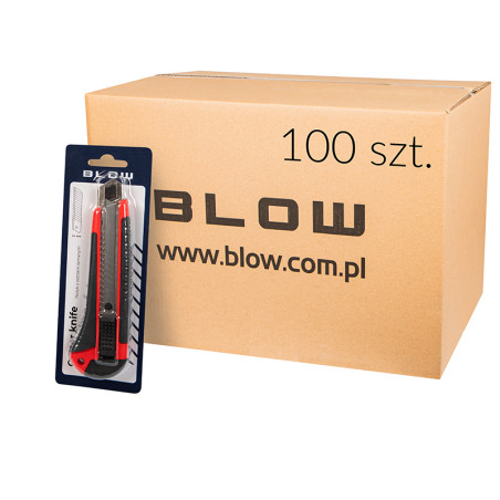 53-277 Knäckt metallisk bindande böjd kniv 18 mm förpackning