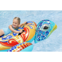 Uppblåsbar sköldpaddsmadrass 183 x 173 cm Bestway 41523