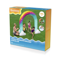 Uppblåsbar vattenfallsvägg Regnbåge Fontän 221 x 71 x 19cm Bestway 52732
