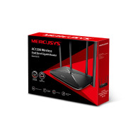 ROUTER AC12G, trådlös, dualband, 300867 Mbs, 802.11acn, 1WAN3LAN GB, 4 antenner MERCUSYS