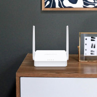 ROUTER MW302R, trådlös, enbands, 300 Mbs, 802.11ngb, 2xLAN, 1xWAN, 2 antenner från MERCUSYS.