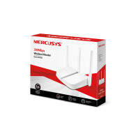 ROUTER MW305R, trådlös, enbands, 300 Mbit/s, 802.11ngb, 3xLAN, 1xWAN, 3 antenner MERCUSYS