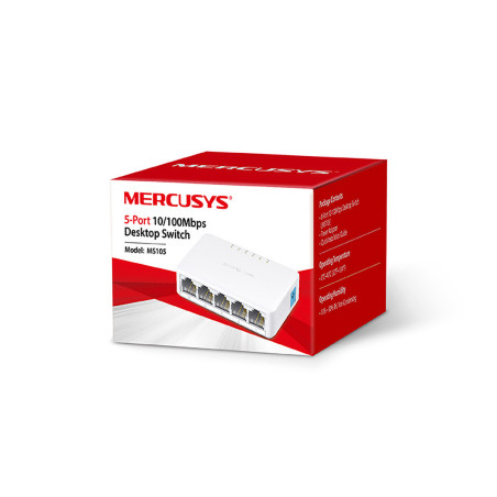 SWITCH MS105, 5 portar RJ45 10/100 Mbps MERCUSYS