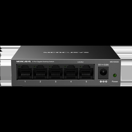 SWITCH MS105GS, 5 portar RJ45 10/100/1000 Mbps MERCUSYS