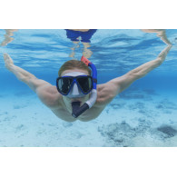 Dykset Svart Mask Snorkel Bestway 24053