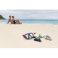 Dykset Svart Mask Snorkel Bestway 24053