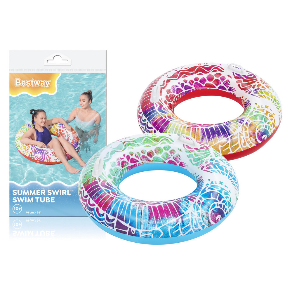 Uppblåsbar simring 91 cm Bestway 36084