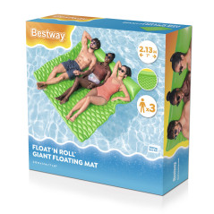 Uppblåsbar Poolmadrass för Tre Personer Bestway 213 x 170 x 21 cm 44106