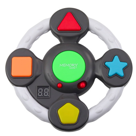 Elektroniskt logikspel Memory Rattskicklighet Ljus Ljud