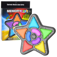 Elektronisk logikspel Memory Star Light Sounds 4-i-1