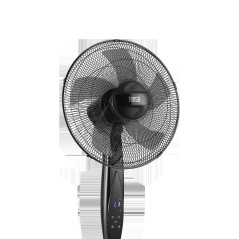 Stående fläkt med fjärrkontroll TEESA, svart