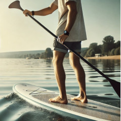 Justerbar paddel 4-delad 229cm 2i1 Trizand