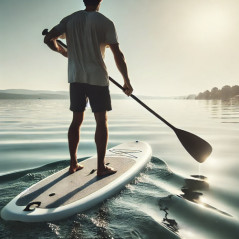 Justerbar paddel 4-delad 229cm 2i1 Trizand