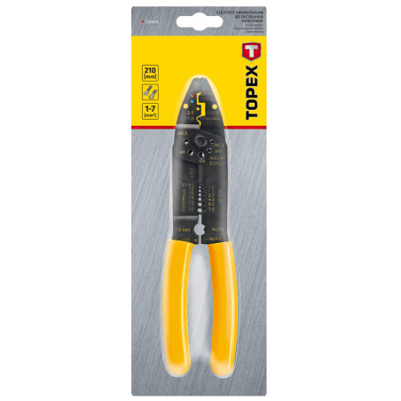 Tänger för att klämma ihop ändarna 210 mm