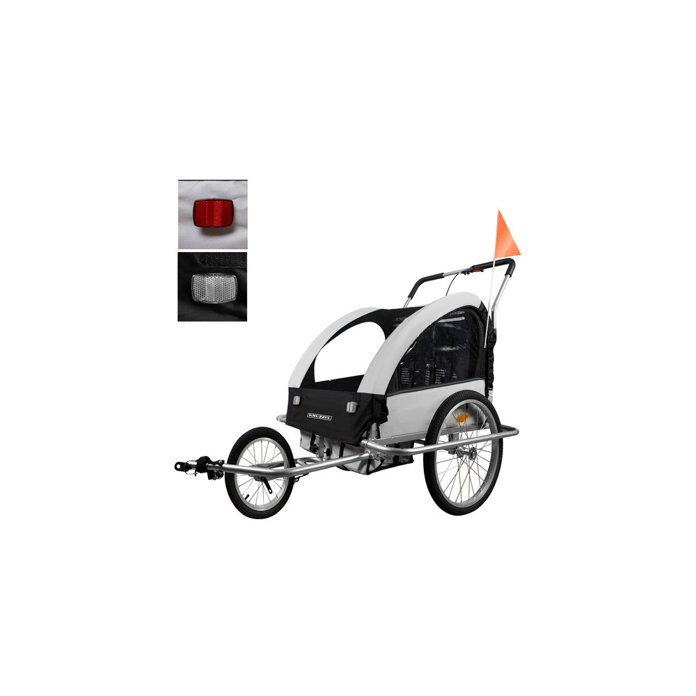 Cykelvagn med fjädring 3-i-1 Kruzzel 25372 Cykelvagn med fjädring 3-i-1 Kruzzel 25372