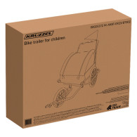 Cykelvagn med fjädring 3-i-1 Kruzzel 25372