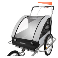 Cykelvagn med fjädring 3-i-1 Kruzzel 25372