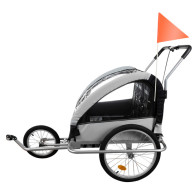 Cykelvagn med fjädring 3-i-1 Kruzzel 25372