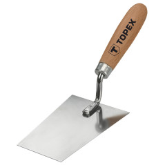 Spackelspade trapezformad 160 x 80 mm, rostfritt stål