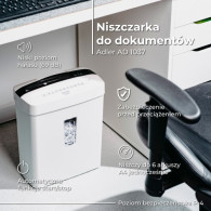 AD 1037 White Dokumentförstörare
