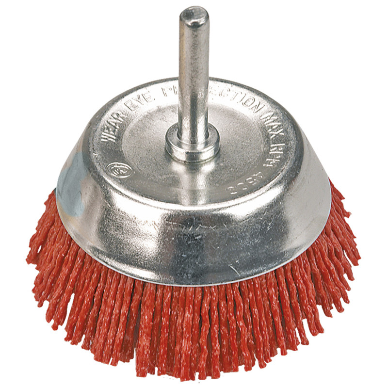 Slipborste med skaft 65 mm