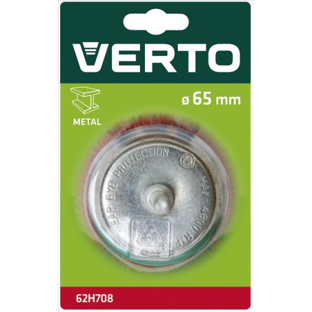 Slipborste med skaft 65 mm