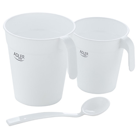 AD 1381 Elektrisk plastturistvattenkokare 0,5 l