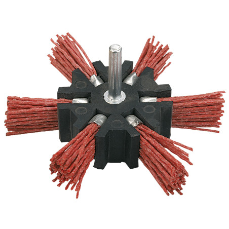 Slipborste med skaft 100 mm