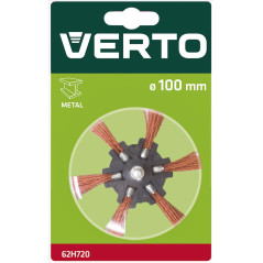 Slipborste med skaft 100 mm