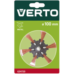 Slipborste med skaft 100 mm