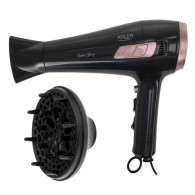 AD 2283 Hårtork med hoprullningsbar sladd - 2400w + diffuser