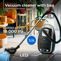 AD 7069 Dammsugare med påse, digitalt styrd - 3,5 l