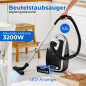 AD 7069 Dammsugare med påse, digitalt styrd - 3,5 l