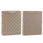 Presentpåse med Prägling Beige 32 x 26 x 10cm