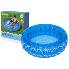 Uppblåsbar pool 168 x 53 cm Blå Bestway 54479
