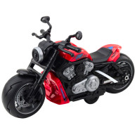 Le jouet de moto à piles avec lumières et sons rouges